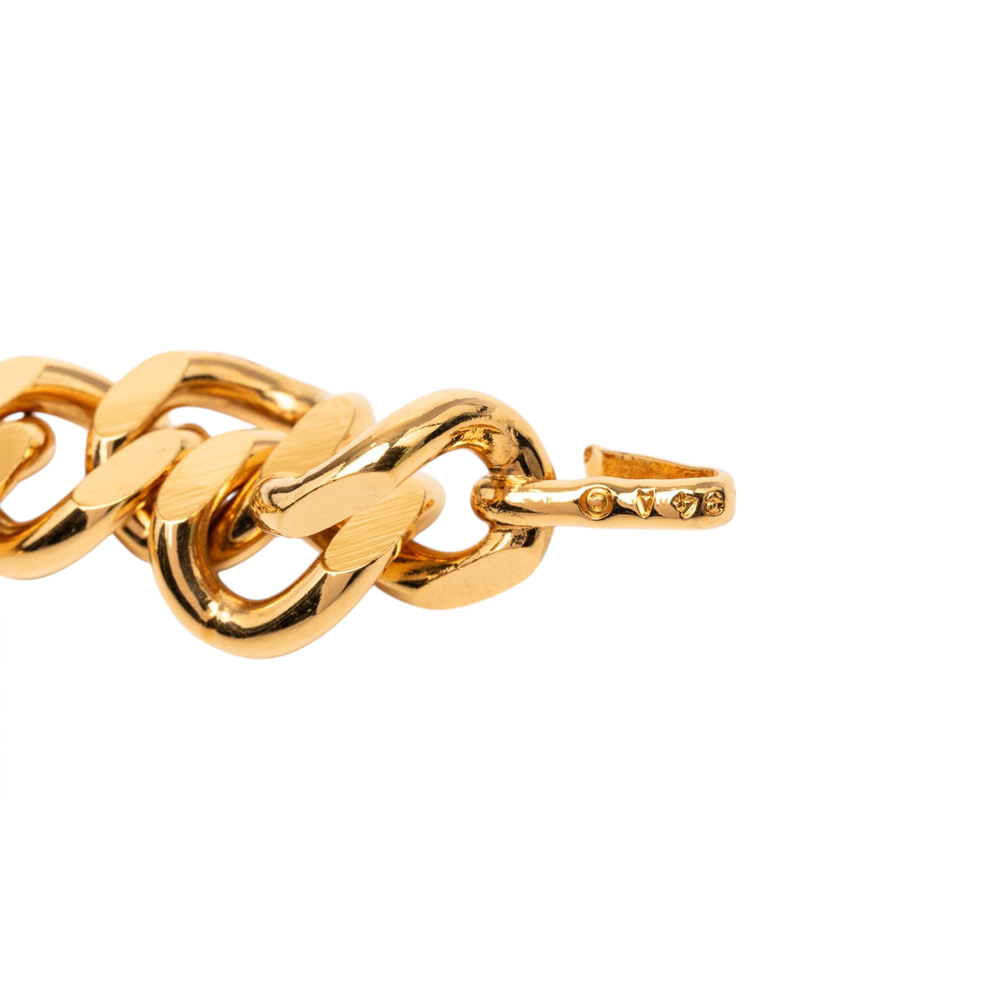 Pre-Loved Chanel CC Gold Plated 31 Rue Cambon Medallion Chain Belt - Picture 3 of 5